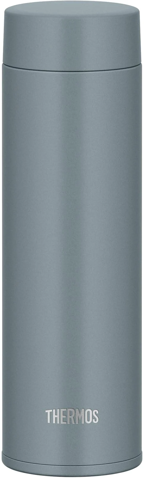 Thermos Vacuum Insulated Water Bottle 480ml Stainless Steel Dishwasher Safe Compact - Gray Green