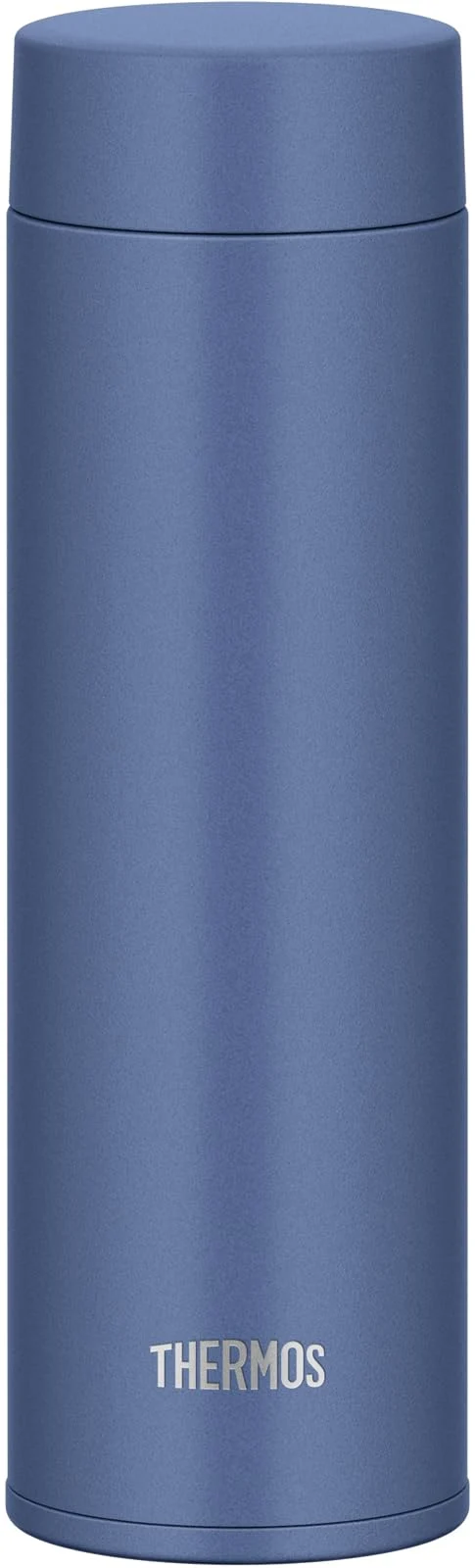 Thermos Joq-480 Asb Vacuum Insulated Stainless Steel Water Bottle Ash Blue Dishwasher Safe 480Ml