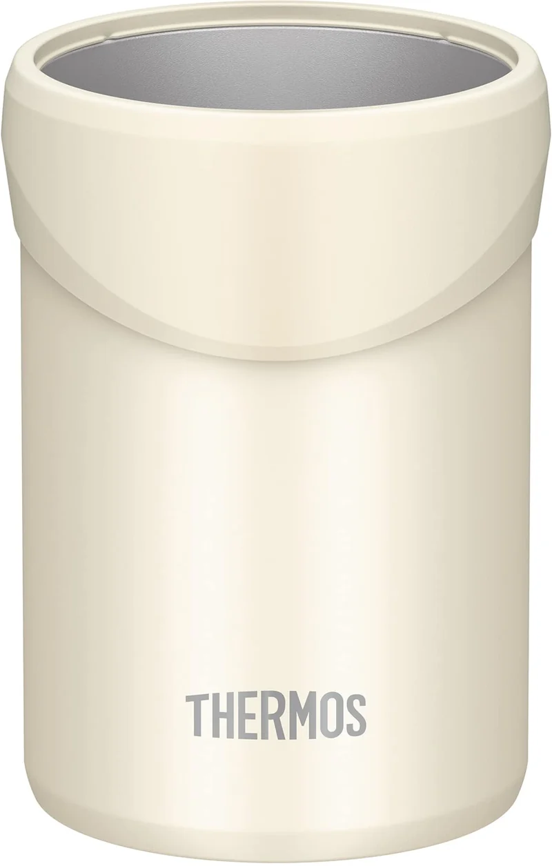 Thermos White 2-Way Insulated 350ml Can Holder JDU-350 WH Model