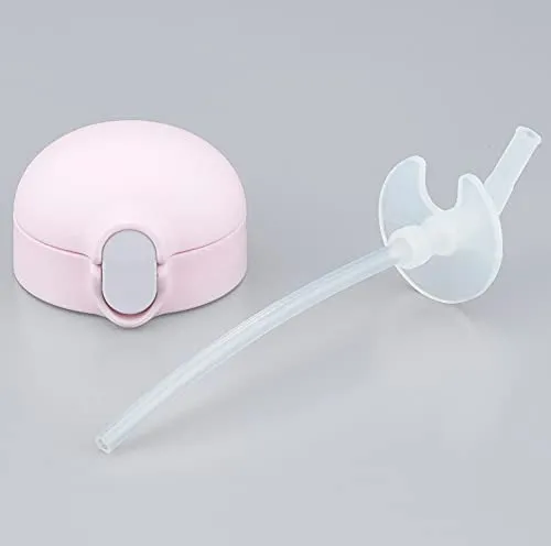 Thermos Fjl-350 Pink White Straw Cap Unit by Thermos Brand