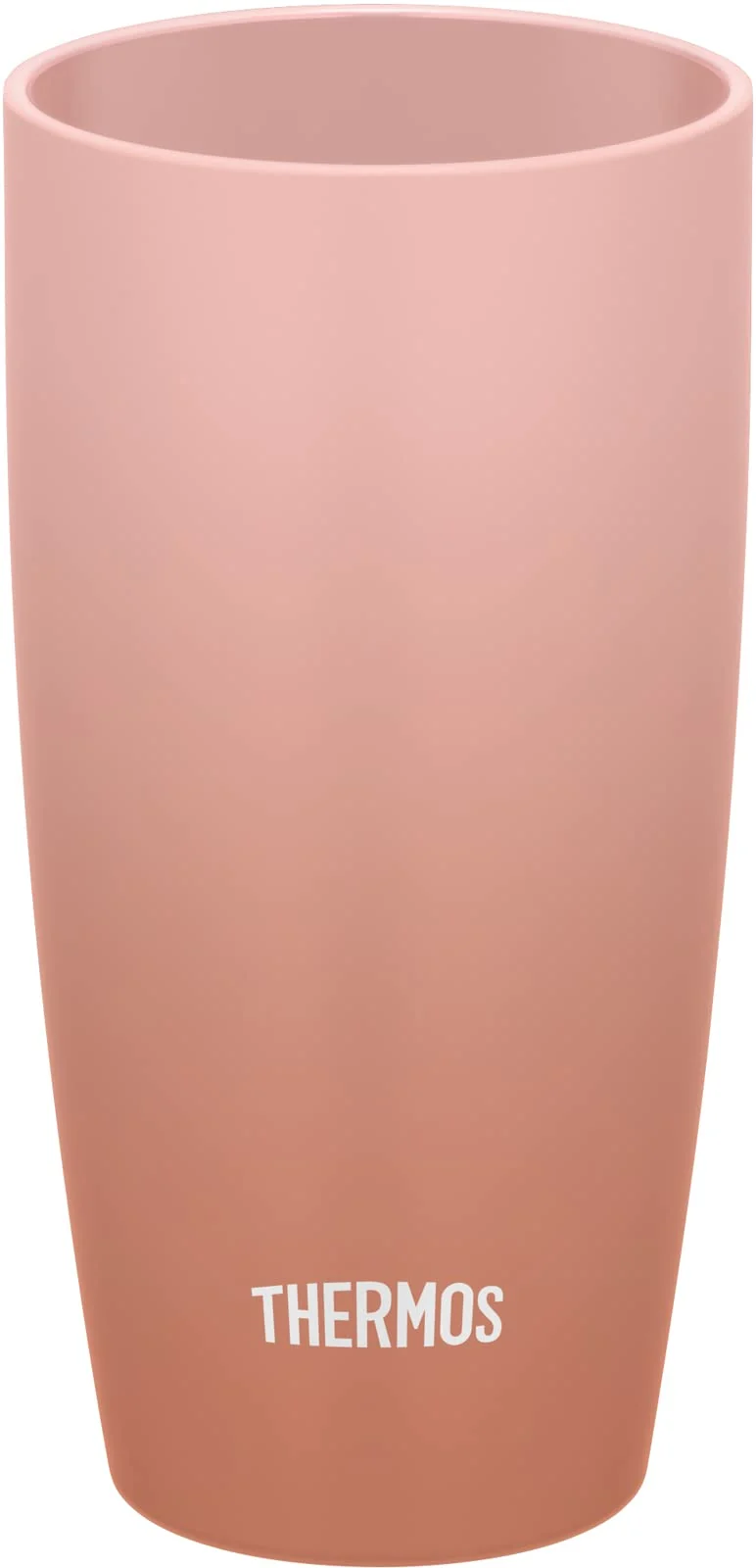 Thermos Brand JDM-421 Vacuum Insulated Tumbler 420ml in Rose Beige