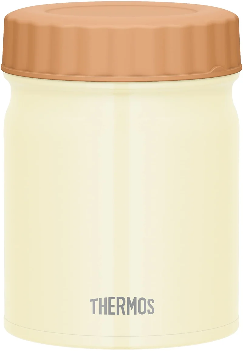 Thermos 400Ml Cream White Vacuum Insulated Soup Jar Jbt-401 Crw
