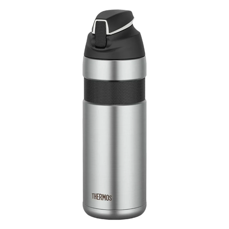 Thermos FFQ-600-SBK Black Vacuum Insulated Straw Bottle