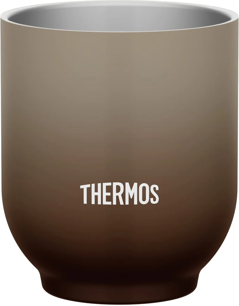 Thermos JDT-300 BW Vacuum Insulated 300mL Teacup Brown