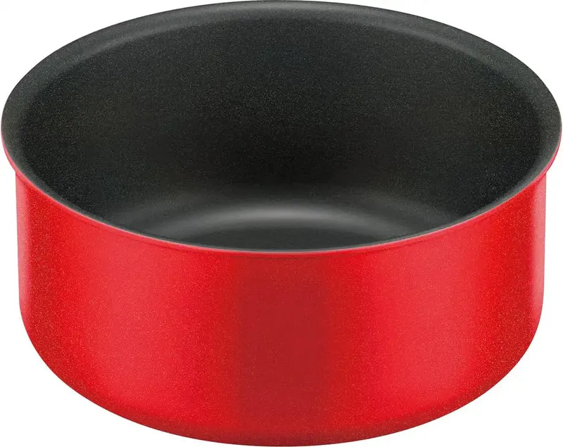 Thermos Durable Gas Stove 18cm Bright Red Pot with Removable Handle Koc-018