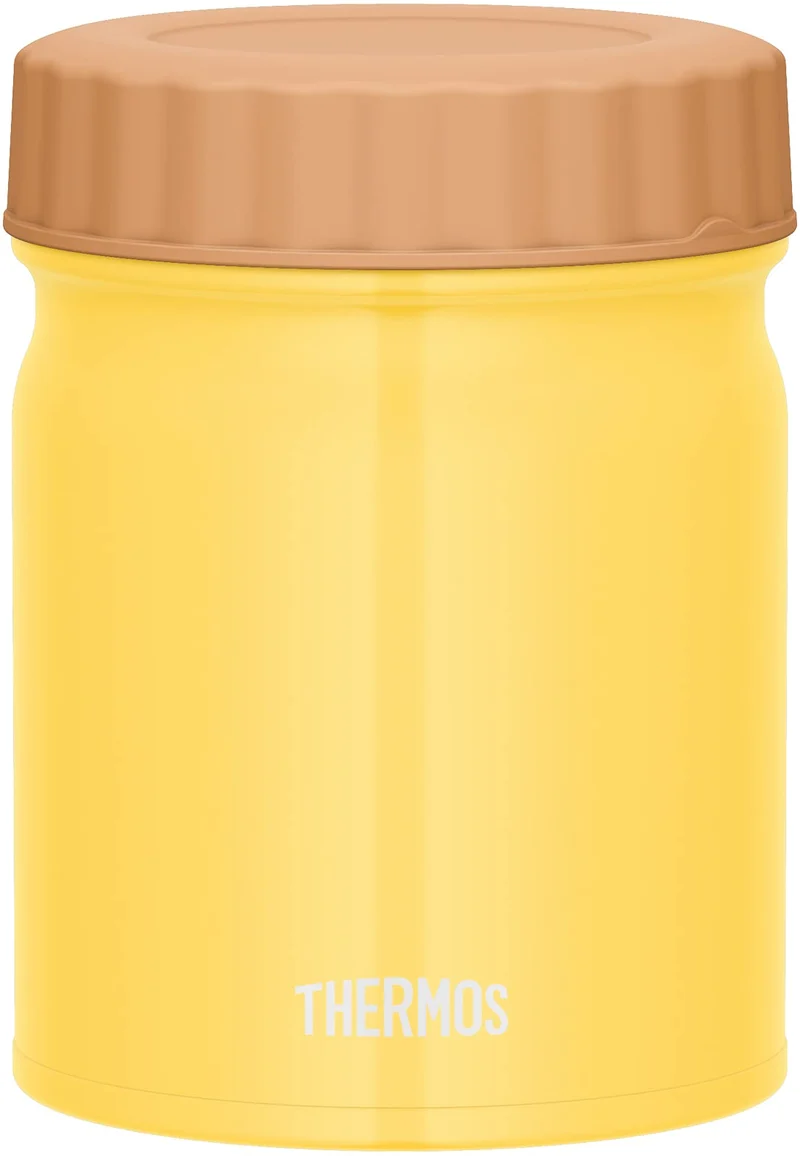 Thermos 400ml Vacuum Insulated Soup Jar in Yellow JBT-401 model by Thermos