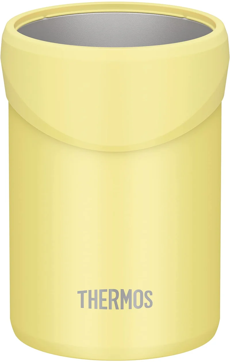 Thermos 350ml Yellow Insulated Can Holder 2-Way Type - Jdu-350 Y