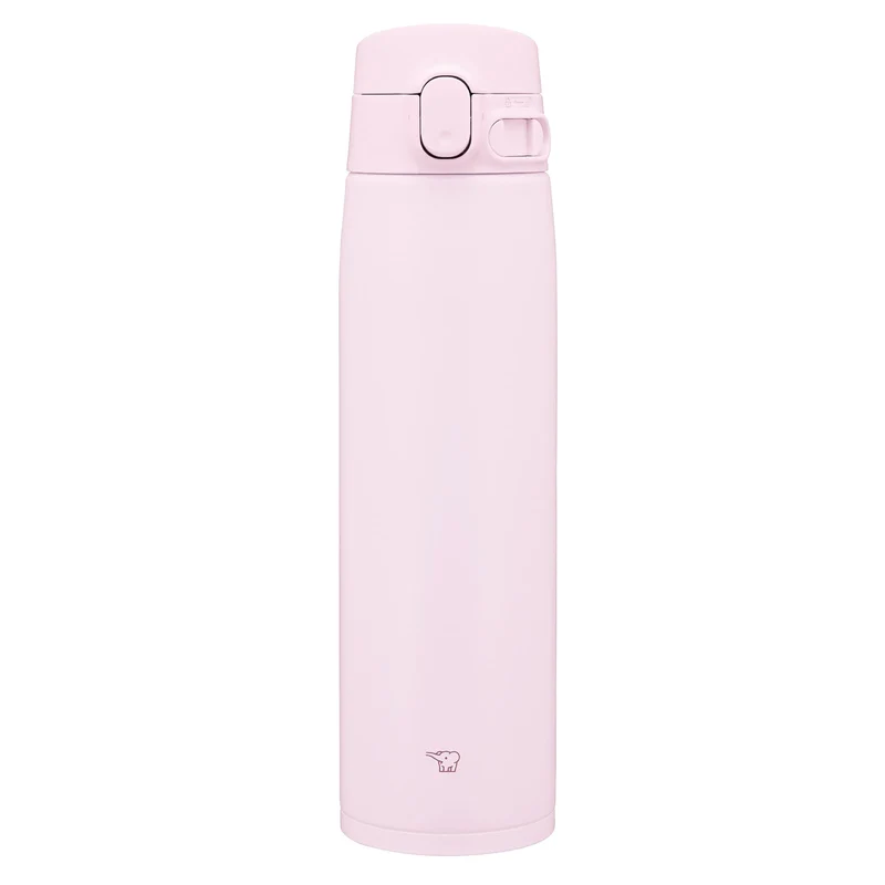 Zojirushi Large Capacity 720ml One-Touch Stainless Steel Mug Soft Pink