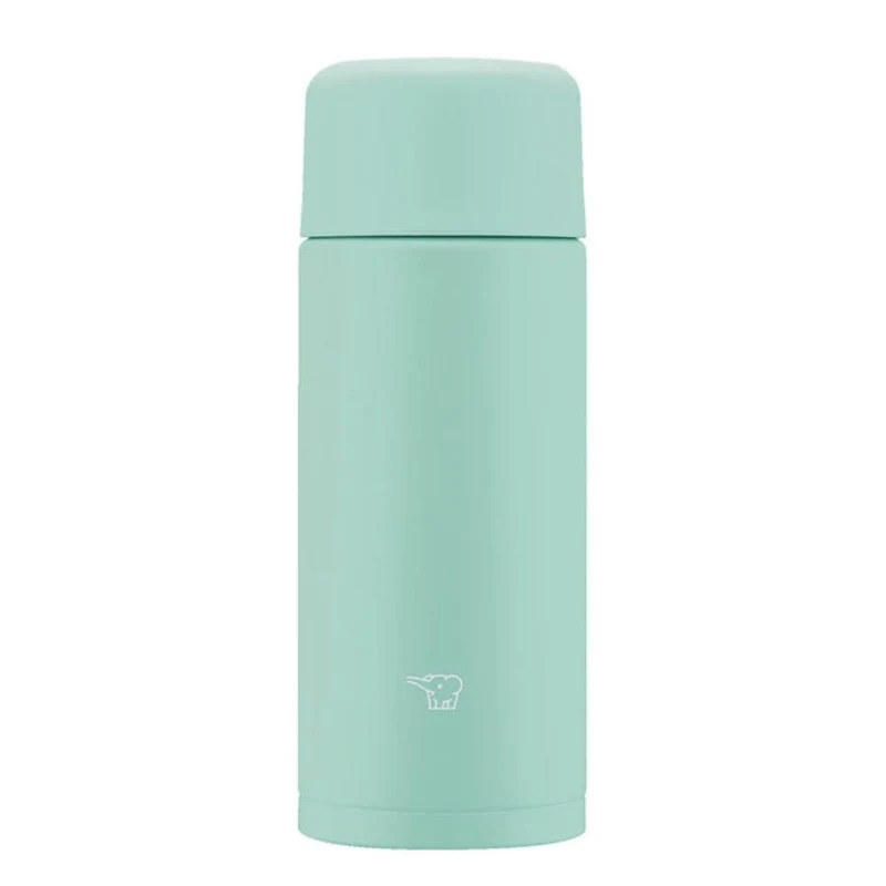 Zojirushi 250ml Stainless Steel Water Bottle Easy Clean Soft Turquoise SM-MA25-AL