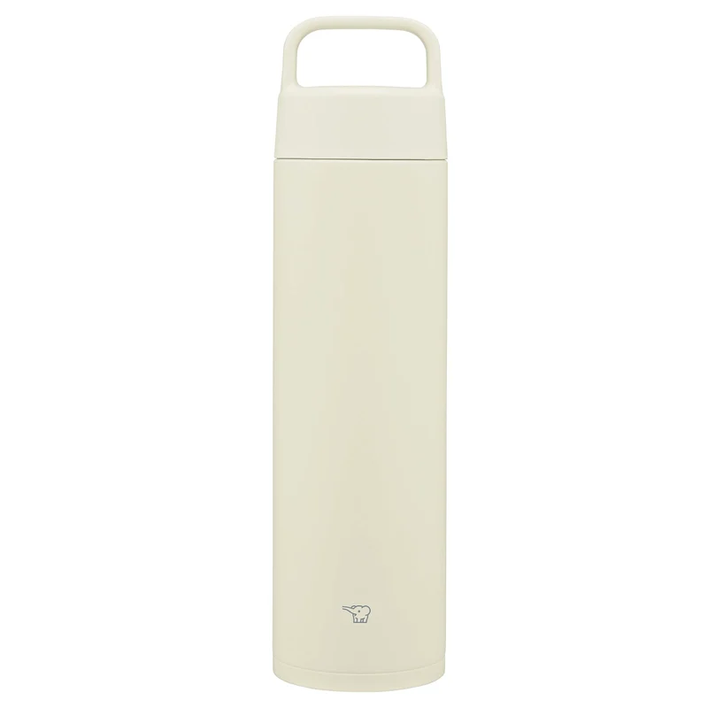 Zojirushi 650ml Stainless Steel Water Bottle Mug Ecru Dishwasher Safe Easy Maintenance