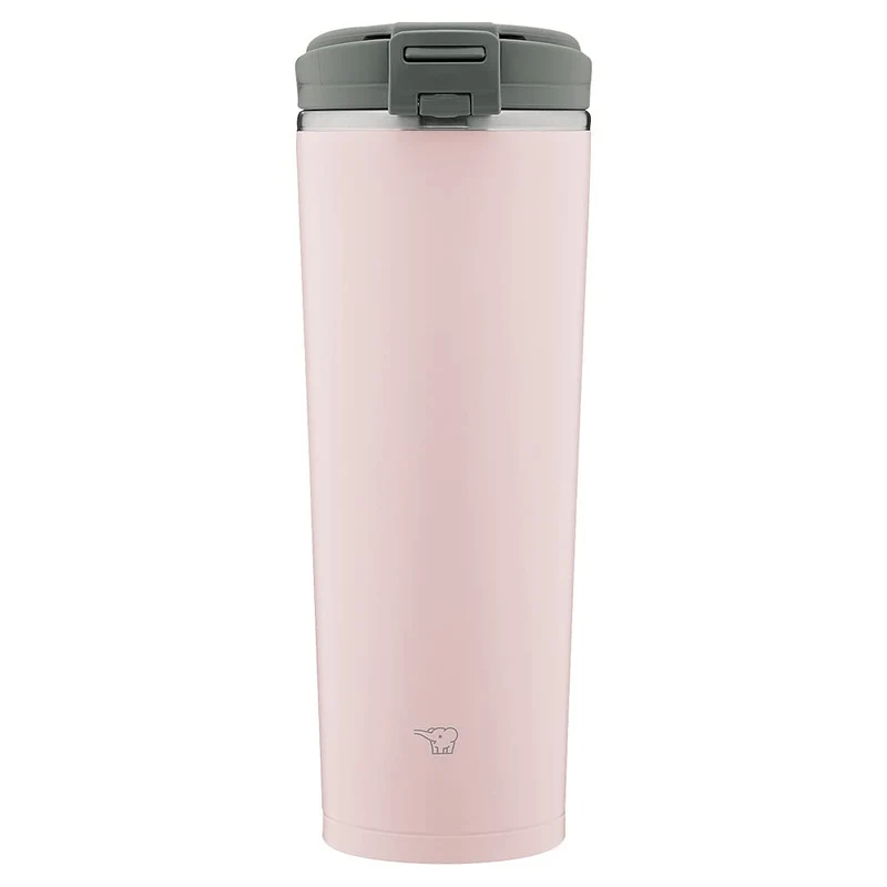 Zojirushi Portable Water Bottle 400ml Vintage Rose Tumbler with Seamless Lid Easy to Clean - SX-KA40-PM