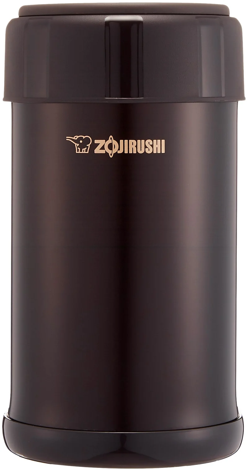 Zojirushi 750ml Insulated Lunch Jar Dark Cocoa - Automatic Heat Retention & Cold Cooking