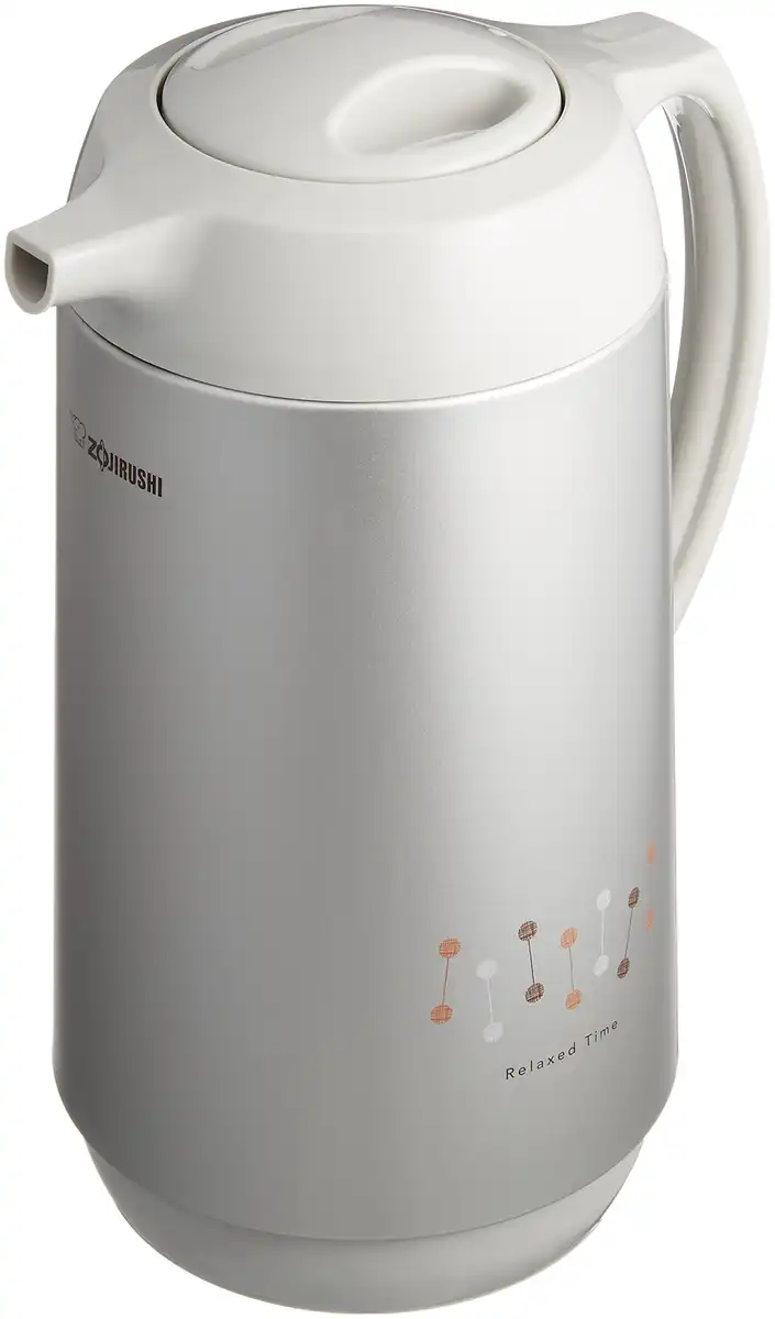 Zojirushi 1000ml Glass Thermos Metallic Gray Thermal Tabletop Pot Ag-Kd10-Hm
