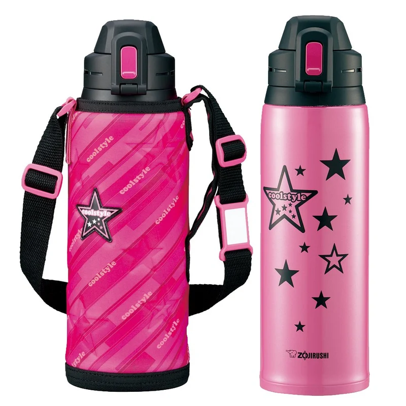 Zojirushi 1.03L Stainless Steel Water Bottle Direct Drinking Sports Type Cold Storage - Sd-Ea10-Pl