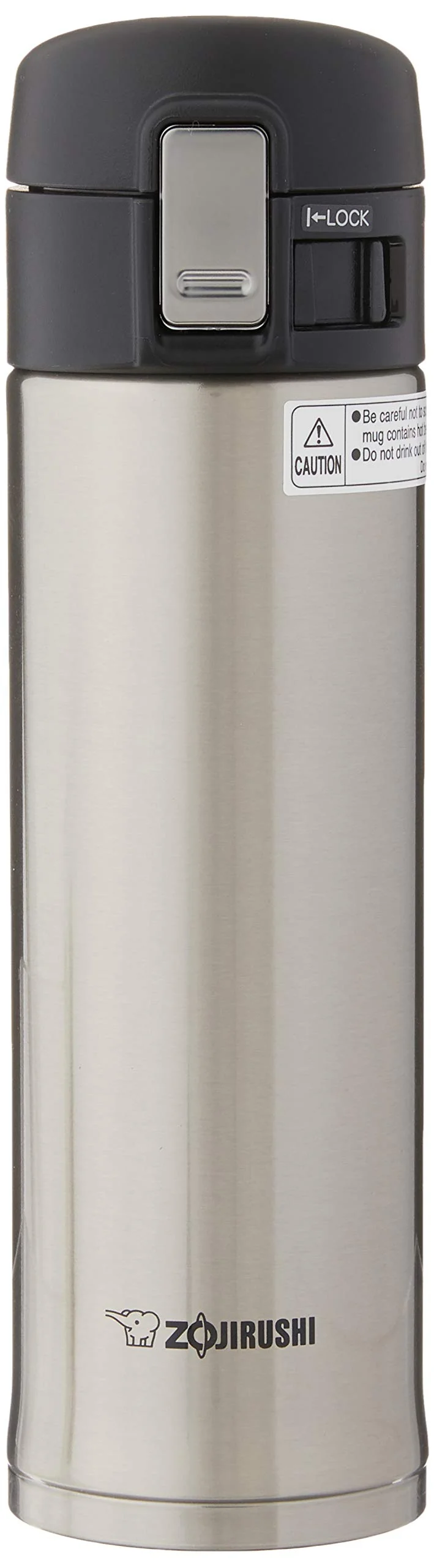 Zojirushi 16Oz Stainless Steel Black Mug - Durable and Stylish Coffee Companion
