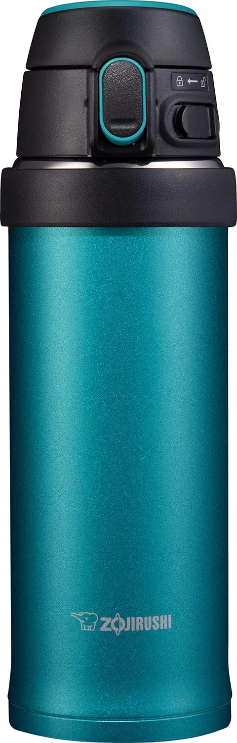 Zojirushi 16 Oz Stainless Steel Flip And Go Mug in Teal