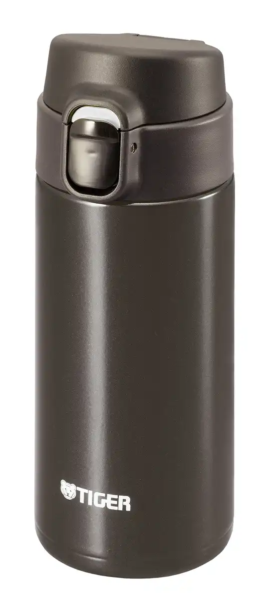Tiger Sahara Mug Vacuum Flask 360ml Lightweight Stainless Steel Mini Water Bottle Dream Gravity Black MKR-W35NK