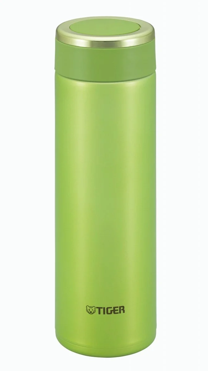 Tiger Stainless Steel 0.48L Sahara Mini Bottle Vacuum Flask in Lime Green