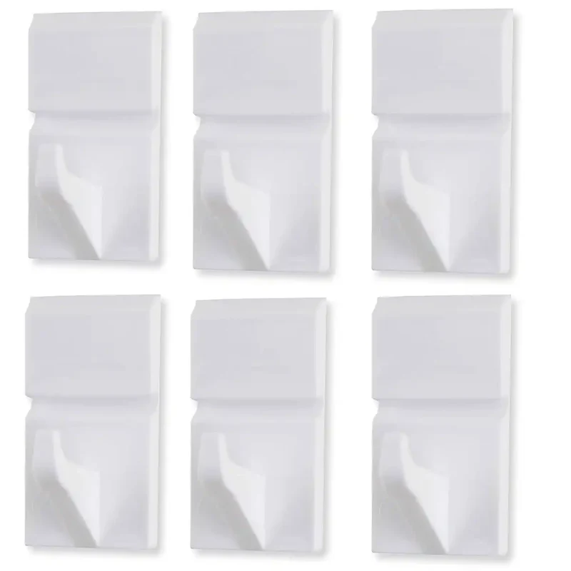 Wealth Japan Wall Hooks (Load Capacity 5Kg) Set Of 6 - Won'T Damage Easy To Fix With Staples Ultra Small Marks Gypsum Board Wallpaper Rental Ok