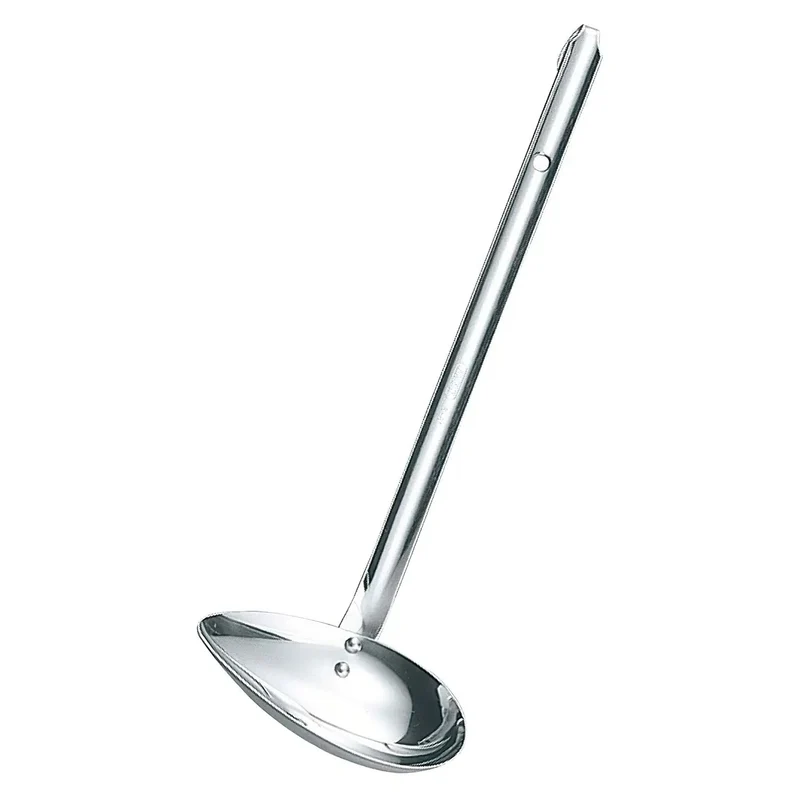 Marutama Stainless Steel Side-Scooping Ladle For Left-Handed 180ml