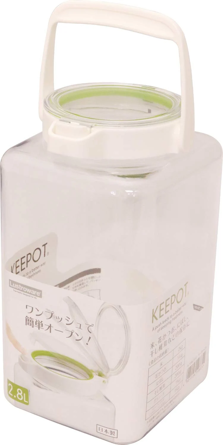Iwasaki Industry Key Pot 2.8 White Green