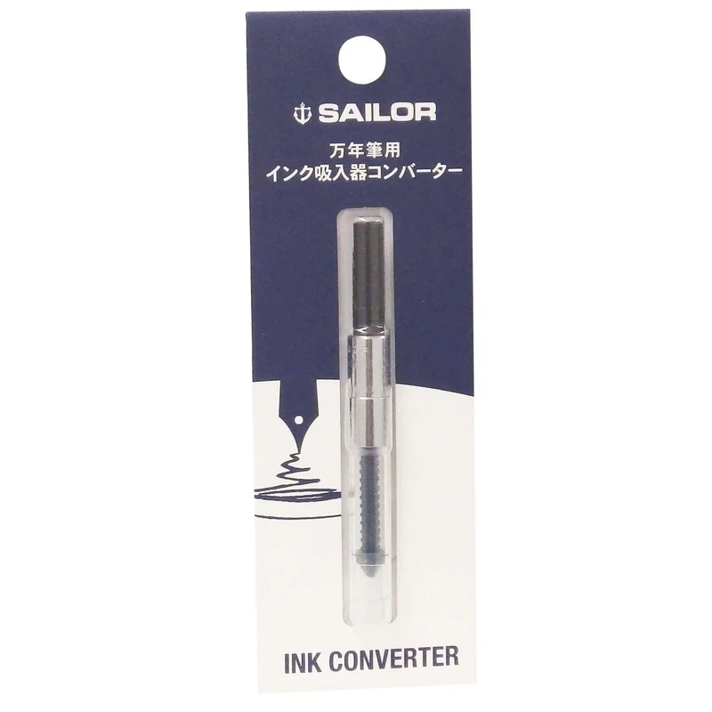 Sailor Fountain Pen with Ink Inhaler Converter Black Model 14-0506-220