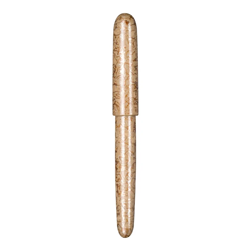 Sailor Fountain Pen - Traditional Rei Aomori Fuga Lacquer Art Medium Font Chestnut Color Model 10-8836-480