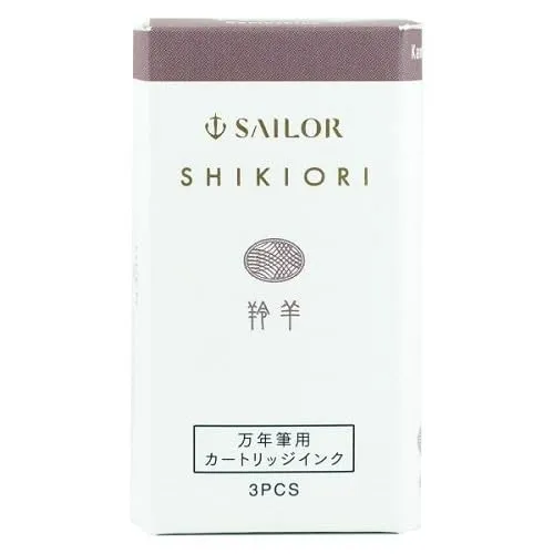 Sailor Fountain Pen Four Seasons Landscape Ink Cartridge 3-Pack Rengo 13-0350-232