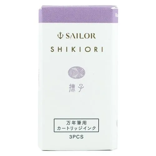 Sailor Fountain Pen Shikiori Landscape Ink 3 Bottles Nadeshiko 13-0350-231