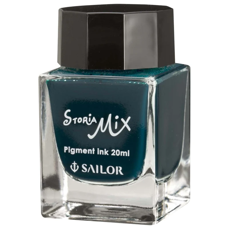 Sailor Fountain Pen Storia Mix Pigment Green Ink 20ml Bottle 13-1503-260