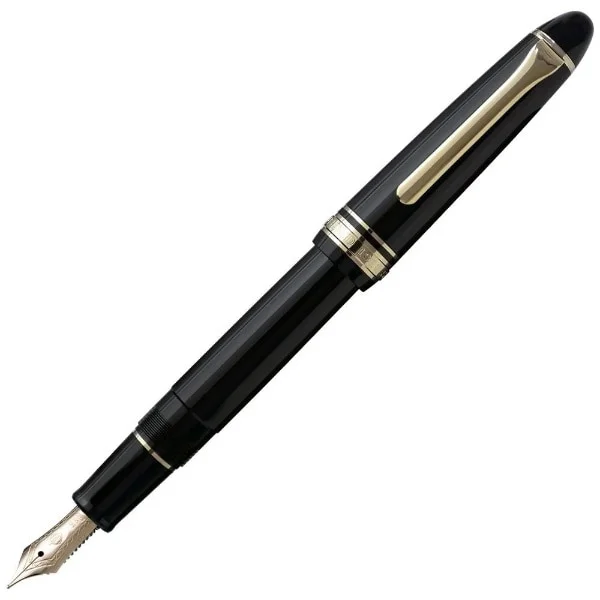 Sailor Fountain Pen Profit Light Gold Trim Black Extra Fine 11-1038-120