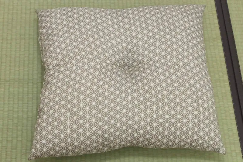 Ikehiko Zabuton Meisen Set Of 2 55X59Cm 3565620 Nishiki Beige