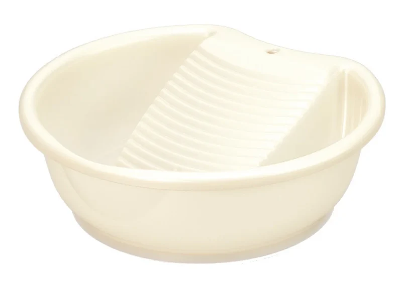 Inomata-K Chemical Washboard Love Wash Pearl White