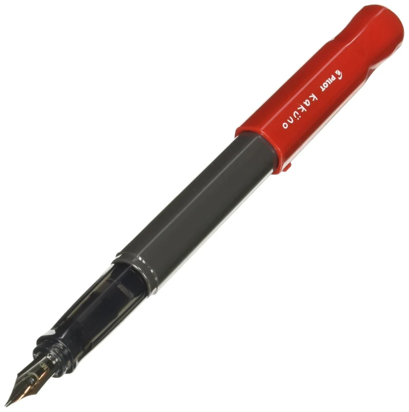 Pilot Kakuno M Red Fountain Pen Easy-to-Use Writing Tool by Pilot