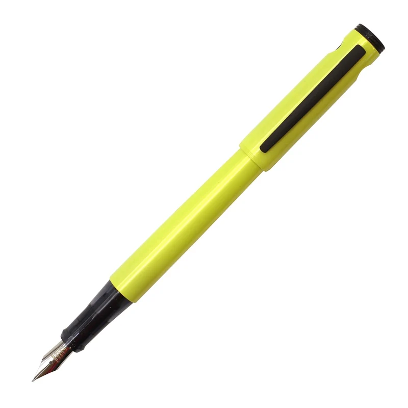 Pilot Lightive F Fine Point Active Yellow Fountain Pen - Pilot Flt2Srayf
