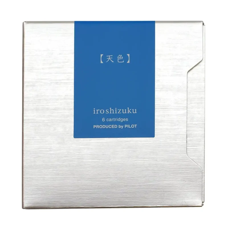 Pilot Iroshizuku Teniro 0.9cc Fountain Pen Ink Cartridge 6-Piece Set