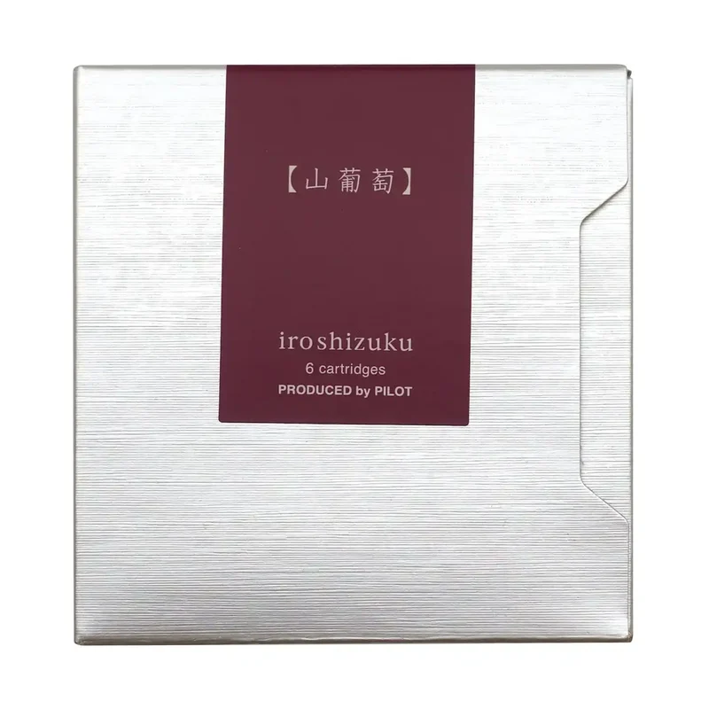 Pilot Iroshizuku Wild Grape 0.9Cc Fountain Pen Cartridge Pack of 6