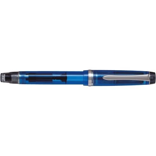 Pilot Custom Heritage 92 Fountain Pen Transparent Blue Body M Nib