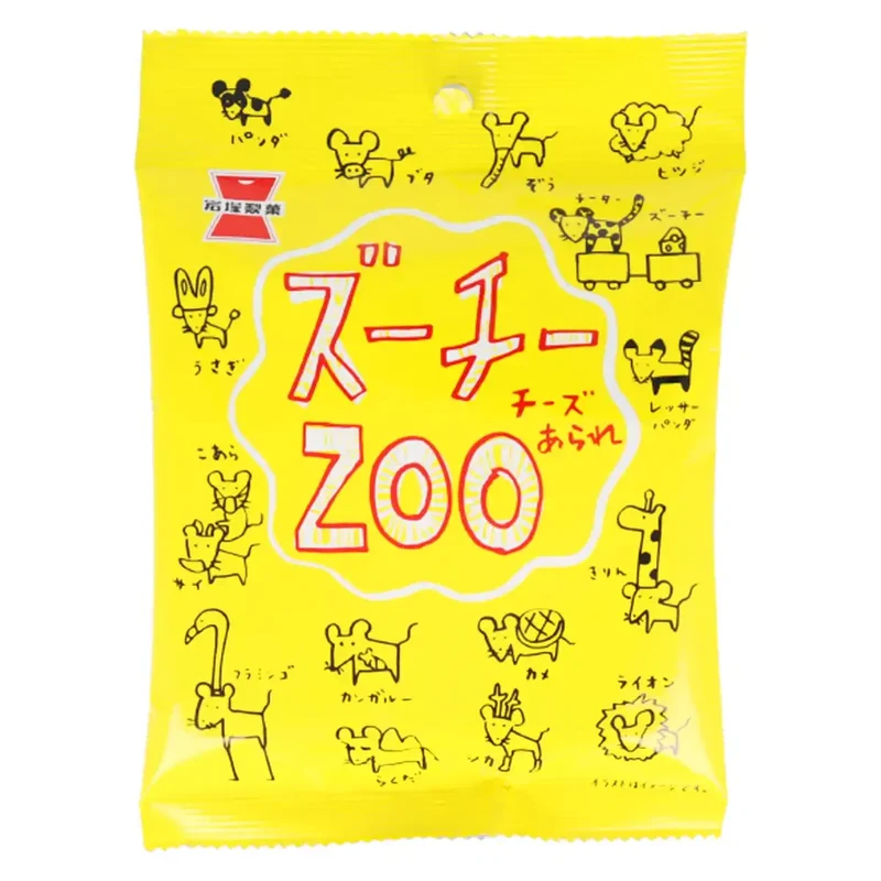 Iwatsuka Confectionery Cheese Hail Zoo Tea Japan 30G × 10 Bags