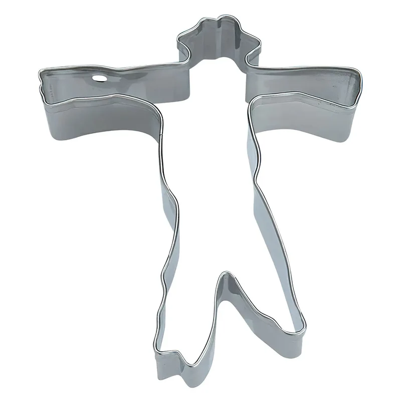 Tigercrown Stainless Steel Scarecrow Cookie Cutter -
