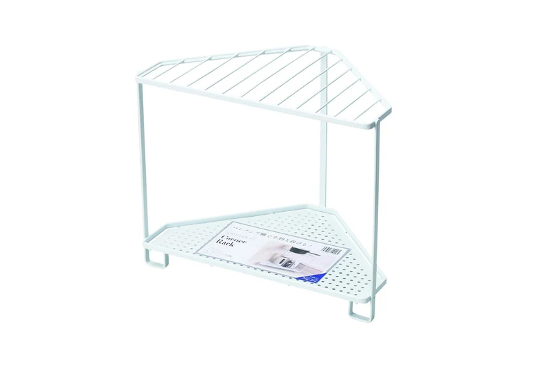 Pearl Metal Kinzoku Kitchen Corner Rack 2 Tier Japan Hb-5556