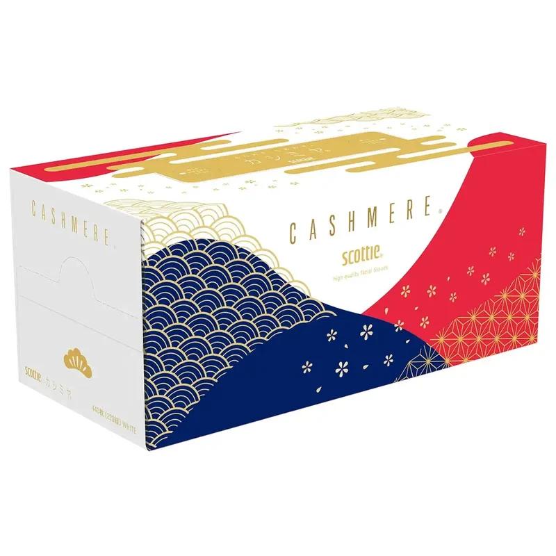 Scotty Cashmere Tissue Paper Kotobuki 440 Sheets Japan (220 Pairs X 10 Boxes) 44512