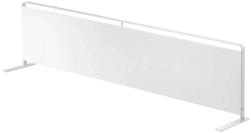Yamazaki 5126 Kitchen Tower Freestanding Storage Steel Panel Horizontal White Japan 84X14X21Cm Easy Installation