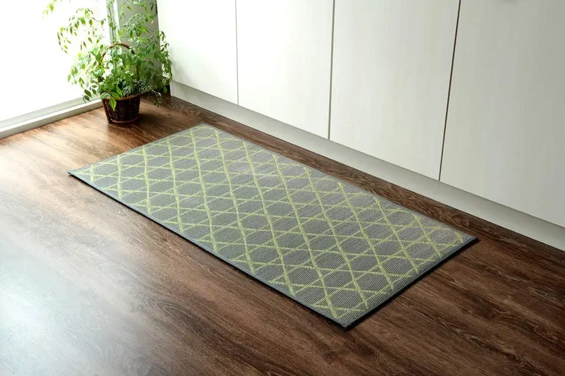 Ikehiko Corporation Igusa Mat Kitchen Mat From Japan Basket Mesh Approx.
