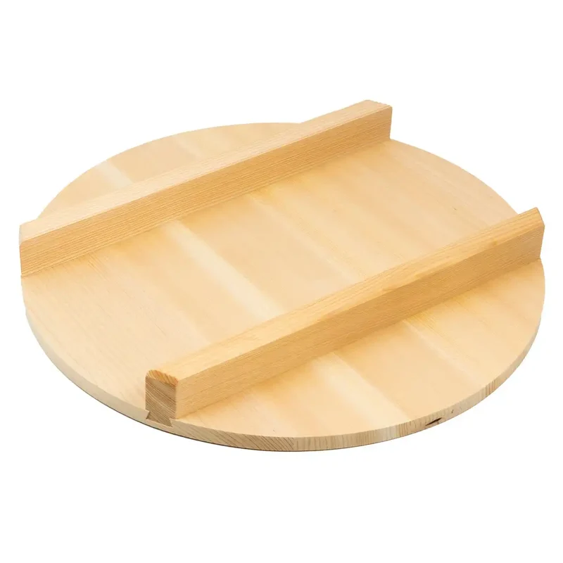 Miyabi Urushi Kogei Sawara Wooden Lid Japan For Hangiri 75Cm