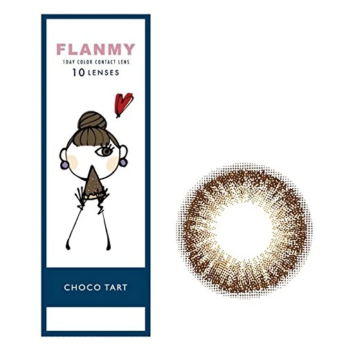 FLANMY Aquarich 10Pc Chocolate Tart From Japan - 4.00
