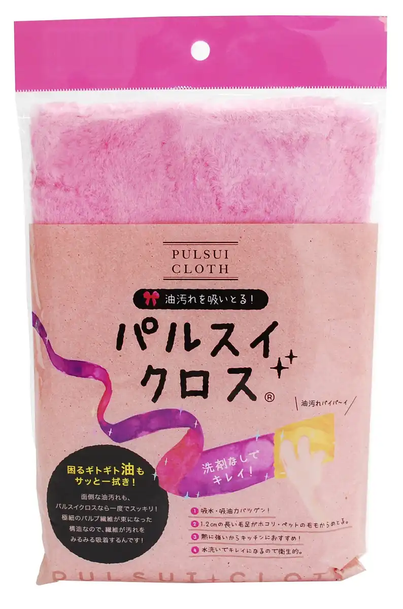 Pulse Icross Pink Dustcloth Natural Pulp (Tch-013)