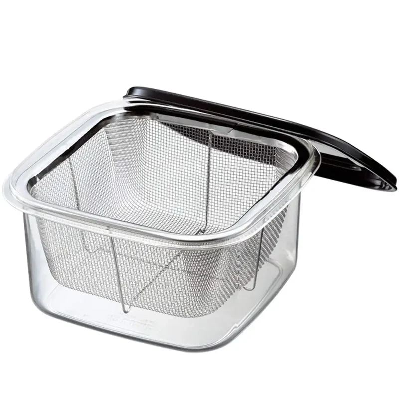 Nagao 15Cm High Heat Resistant Storage Container With Lid