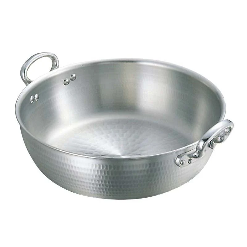 Nakao Hammered Aluminum Tempura Pan Japan 33Cm