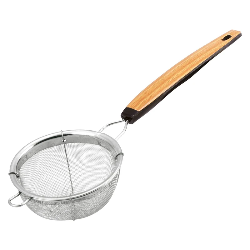 Minex Stainless Steel Tea Strainer 40 Mesh Plastic Handle Small